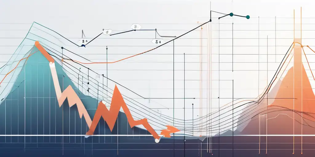 Visualisierung dynamischer Diagramme und steigender Finanzcharts, symbolisiert strategisches Wachstum und Zusammenarbeit.