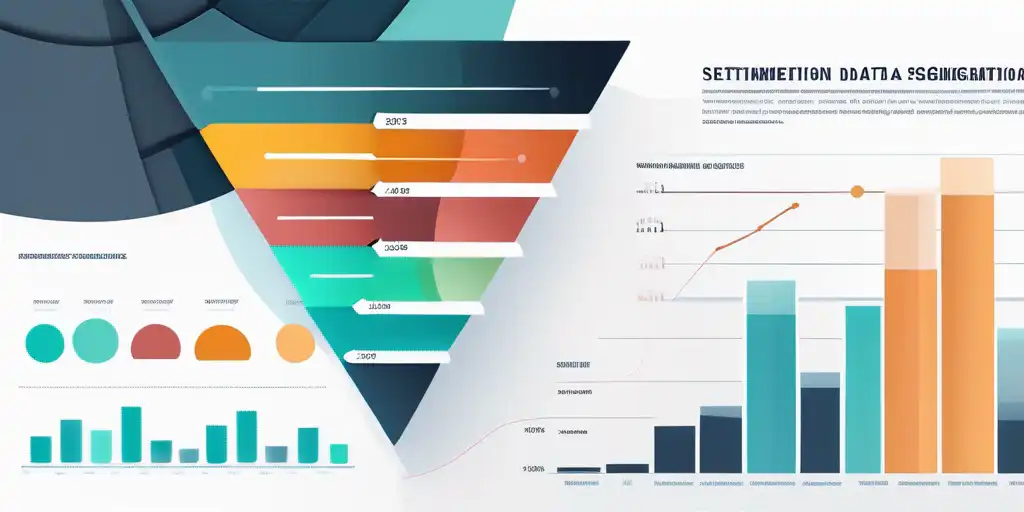 bunte Kreisdiagramme und Graphen Datenaufteilung moderne Kulisse strategische Planung Crowdfunding