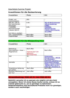 Restaurierung Velo