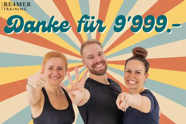 Ein Grund zum Feiern: Wir haben 9.999 Fr. erreicht 🎉