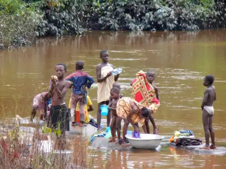 Wasserprojekt in Ghana