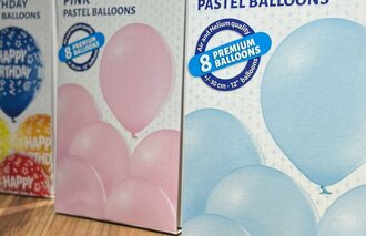 Belbalballon bei Post