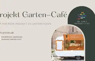 Foodanhänger mit Café