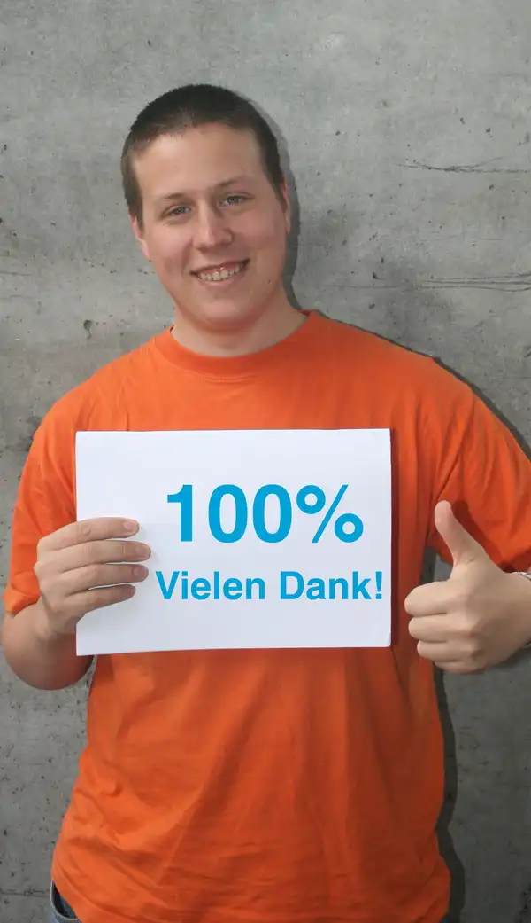 100% - herzlichen Dank!