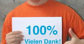 100% - herzlichen Dank!