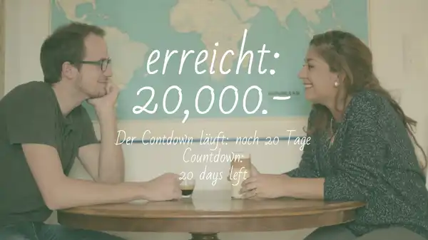 Erreicht: 20,000.- !