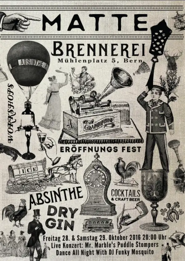 Goodies & Eröffnung Fest Matte Brennerei