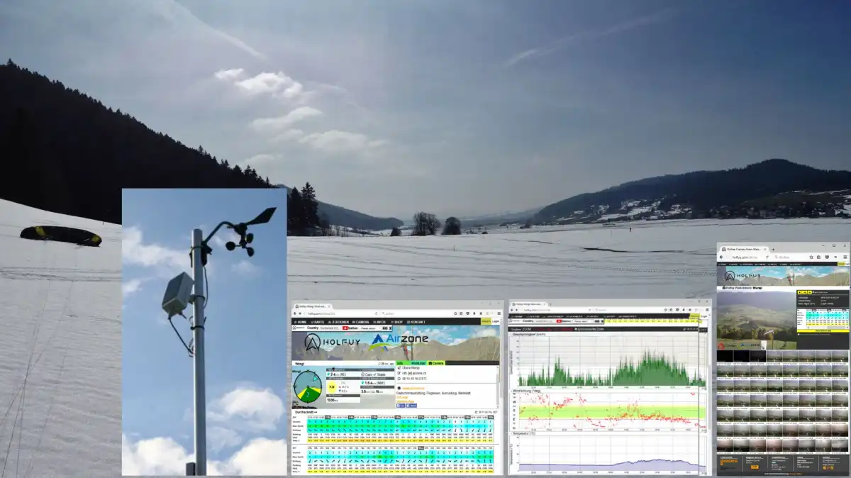 Station Meteo à La Sagn