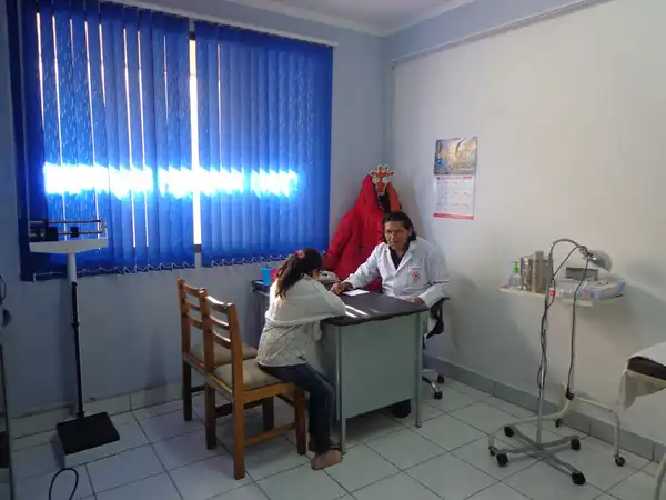 Une ambulance en Bolivie