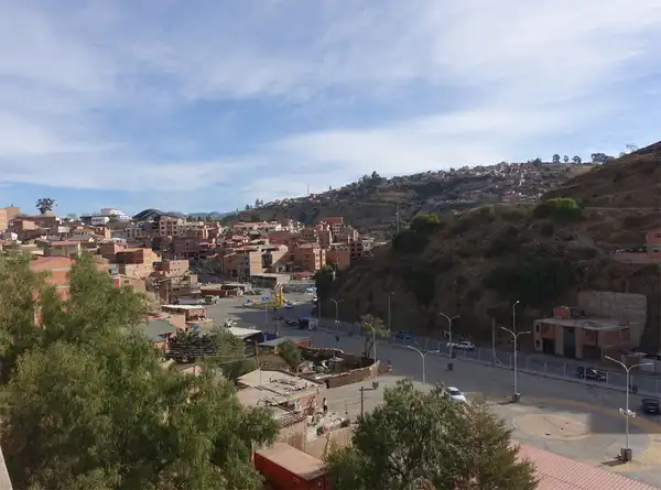 Une ambulance en Bolivie