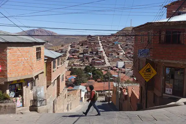 Une ambulance en Bolivie