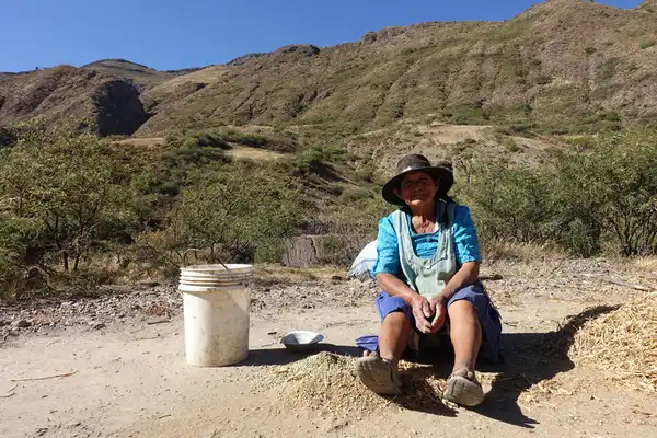 Une ambulance en Bolivie