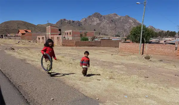 Une ambulance en Bolivie