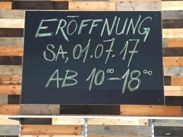 We did it! Eröffnung 1.7.2017