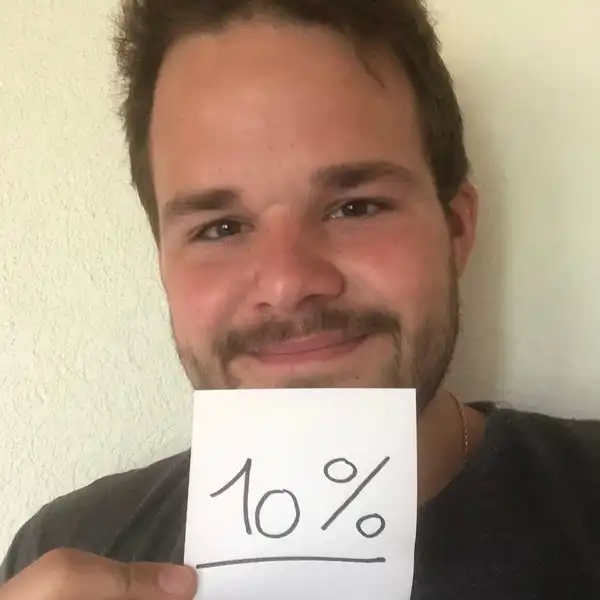 10% sind erreicht!