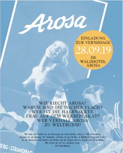 Einladung zur Buch-Vernissage «Arosa in 100 Geschichten»