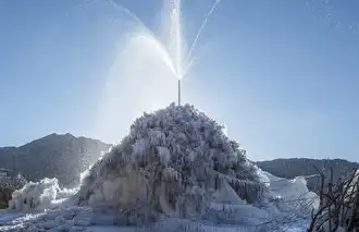 Ice Stupa Himalaya