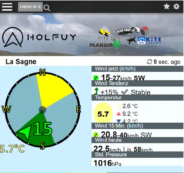 Station Meteo à Mt Racine