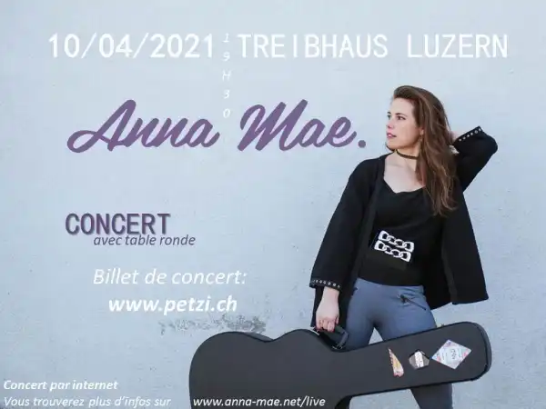 Concert dédié au nouvel album le 10 avril 2021 !