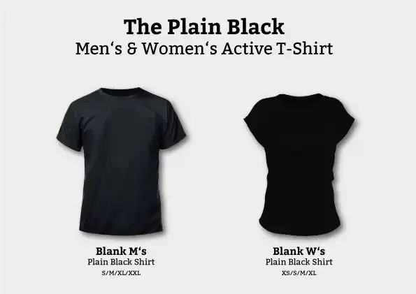 New Goodie: The Plain Black Shirt