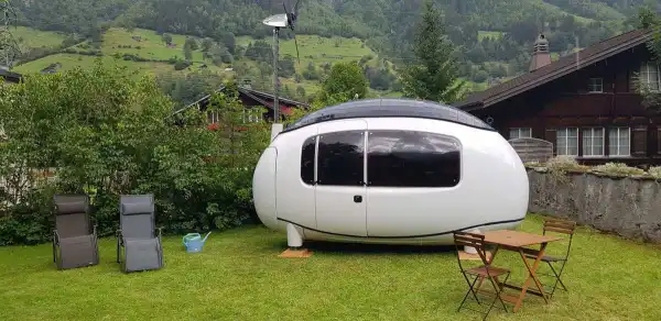 Die Ecocapsule ist in Guttannen 