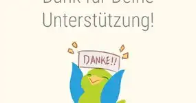 H U R R A – dank Dir haben wir es ins Ziel geschafft!