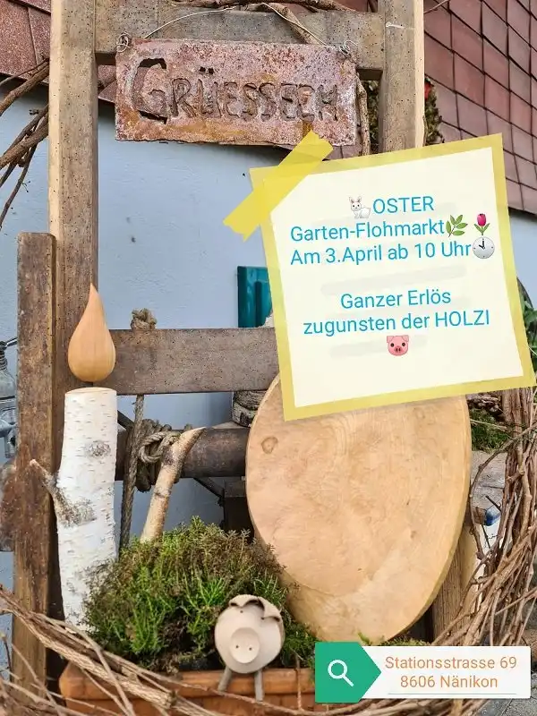 Flohmarkt zu Gunsten der Holzi