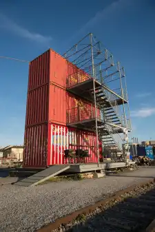 Hafen Basel: Container