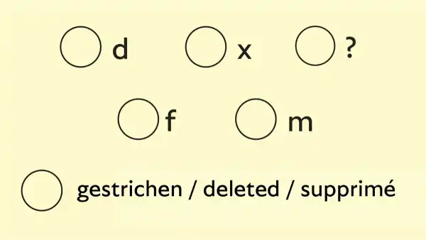 Nicht binäre Rechte