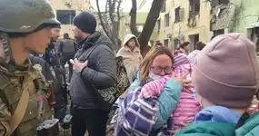 Mariupil. Maternity hospital was bombed by russians