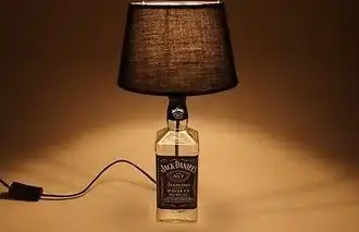 Glowing Bottlelamps