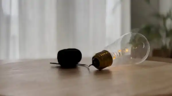 Glowing Bottlelamps