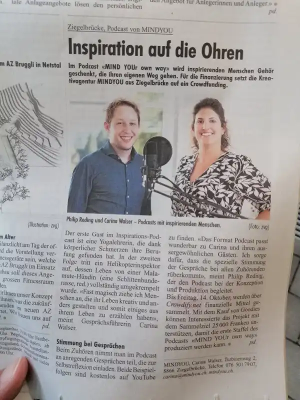 Heute in der Glarner Zeitung 