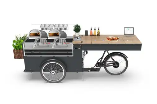 Stripped Pizza Bike